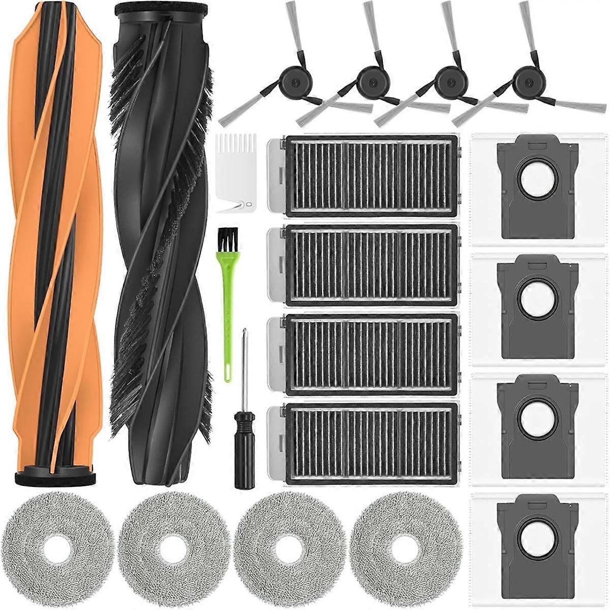 21-teiliges Ersatzteilset Für Zubehör Der Saugroboter X50 Ultra Complete / L50 Pro Ultra