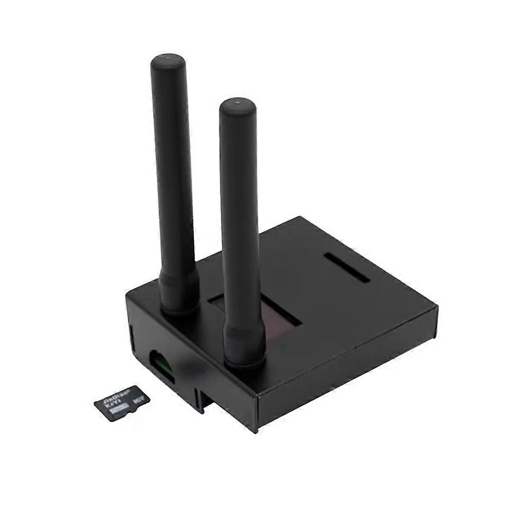 Mmdvmhsdualhat Duplex Spot Kit V1.3 Für Raspberry Pi Zero W, Mit Oled-bildschirm, 16-gb-sd-karte, Antenne Und Metallgehäuse