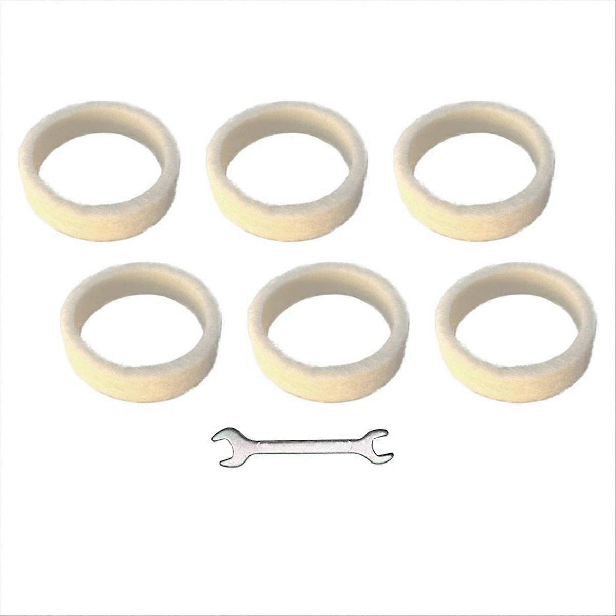 Set Mit 6 Ersatzfilzscheiben Für Espressomaschinenmahlwerke - Kompatibel Mit Den Modellen Bes870/bes878/bes880/bes980