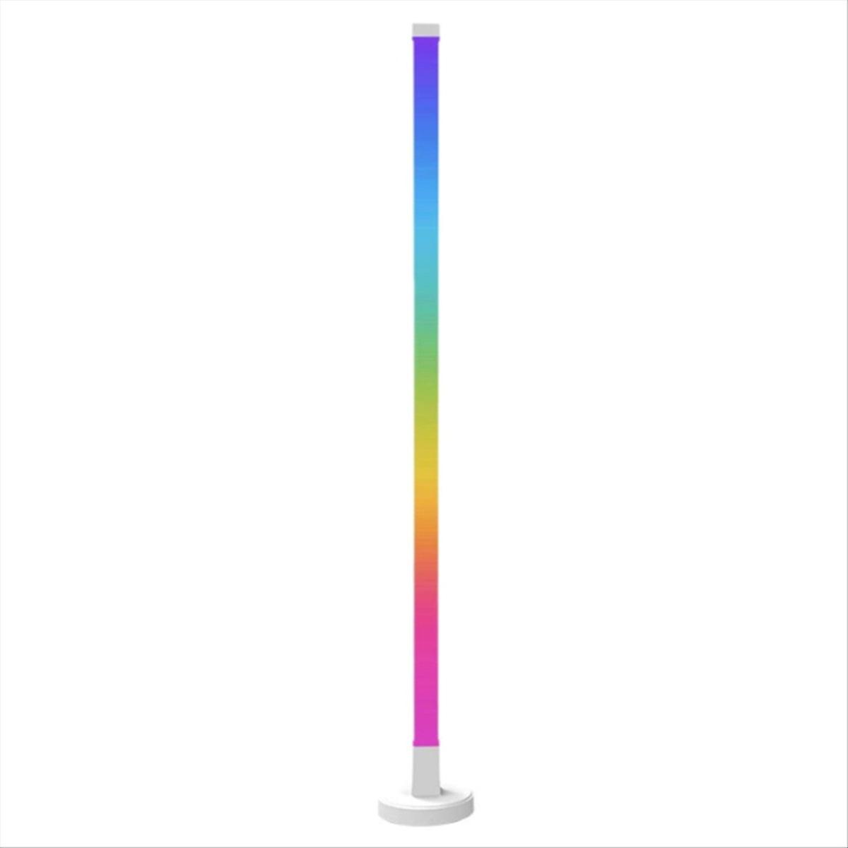 Eckstehleuchte, Rgb-led-eckleuchte Mit 16 Millionen Farben Und Über 200 Stimmungen, Für Wohnzimmer, Spielzimmer
