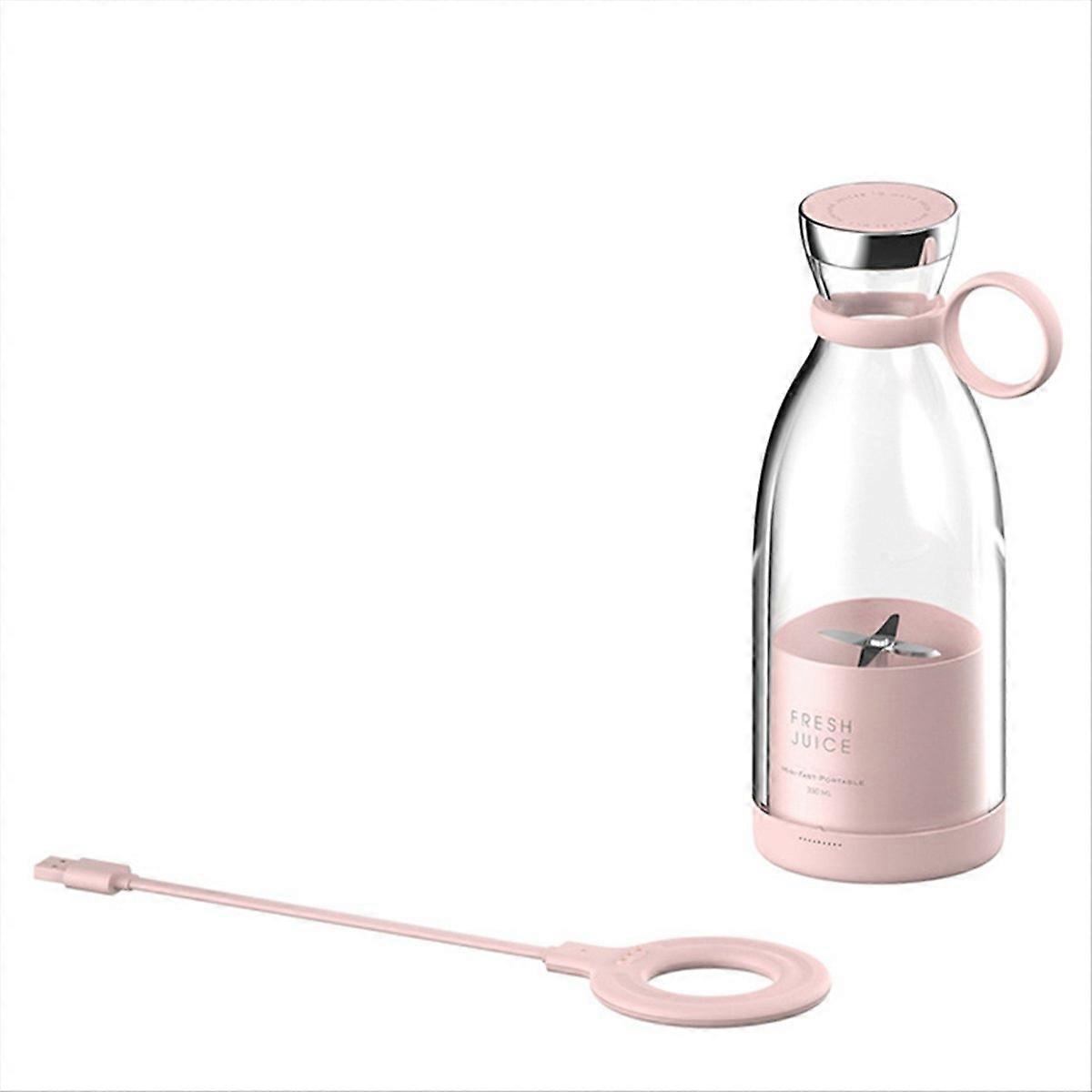 Entsafter Für Den Hausgebrauch, Kleiner Saftbecher, Hohe Leistung, Tragbar, Kabellos, Pink