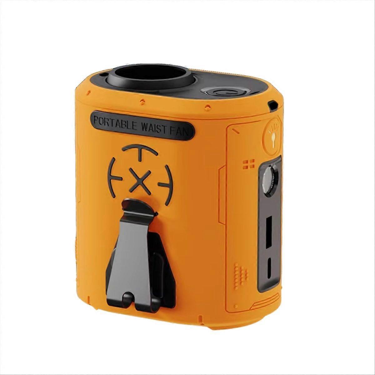 Hochleistungslüfter Mit Usb-powerbank, Gelber Klimaanlage