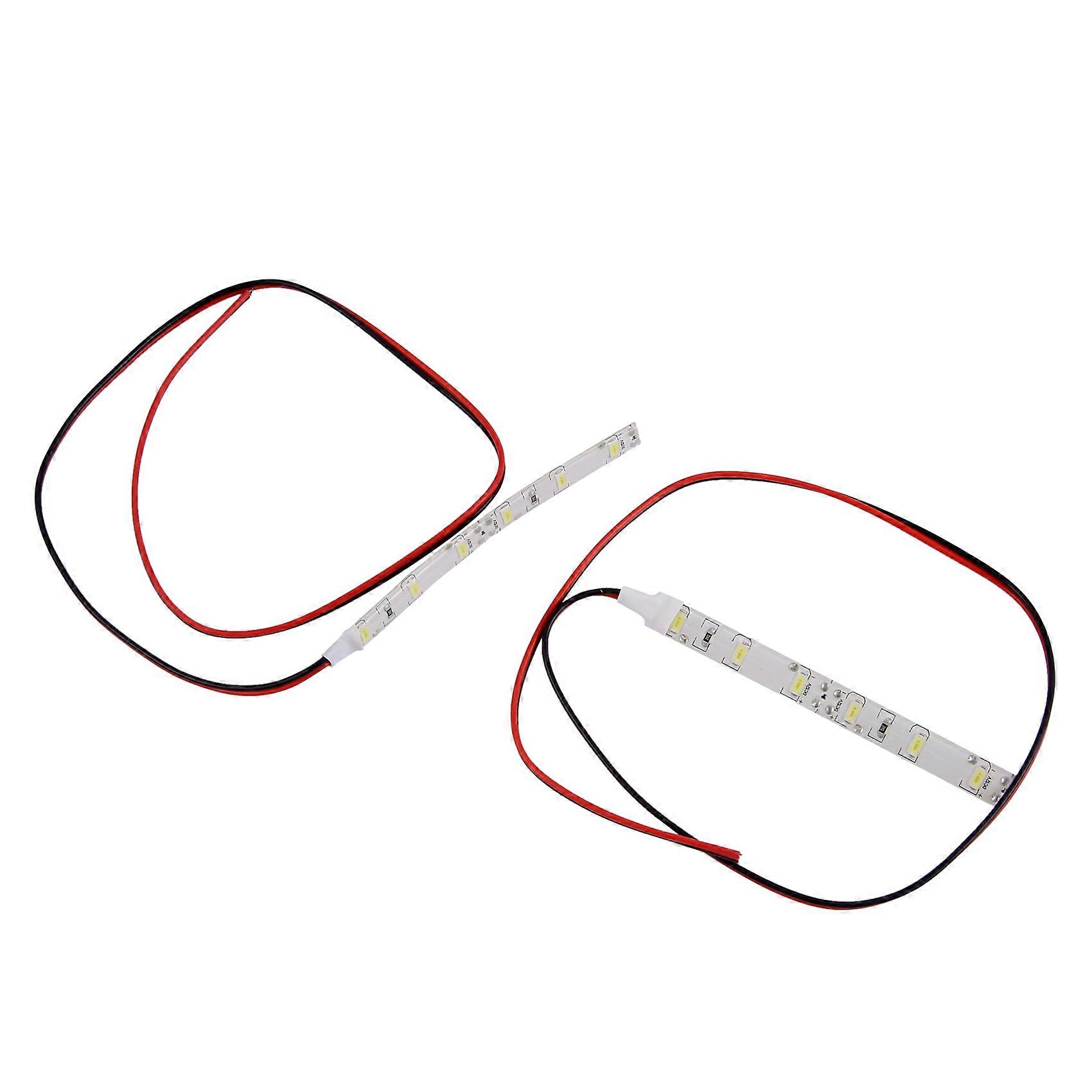 10 Cm Lange Weiße Led-lichtleisten, 12 V, 6 Smd 5630 Leds, Wasserdicht, Für Autos