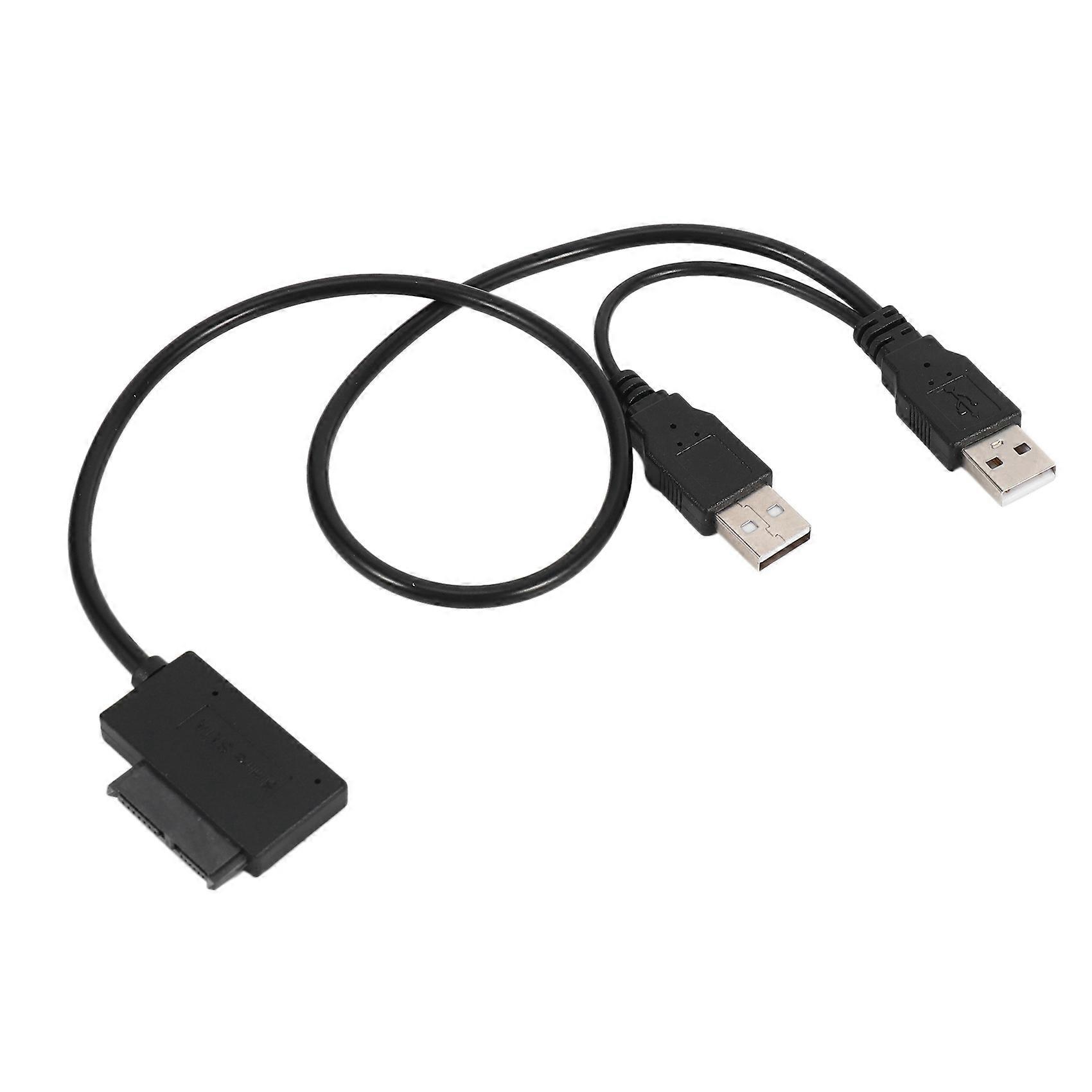 Schlankes Sata-usb-2.0-auf-externes-stromkabel, 7+6 Anschlüsse Für Laptops, Sata-adapter