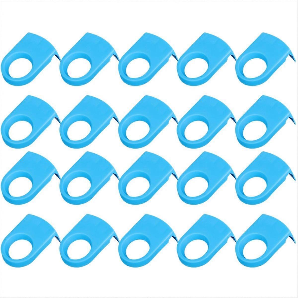 Cocktailflaschenclips, Flaschenhalter Aus Kunststoff, Blau