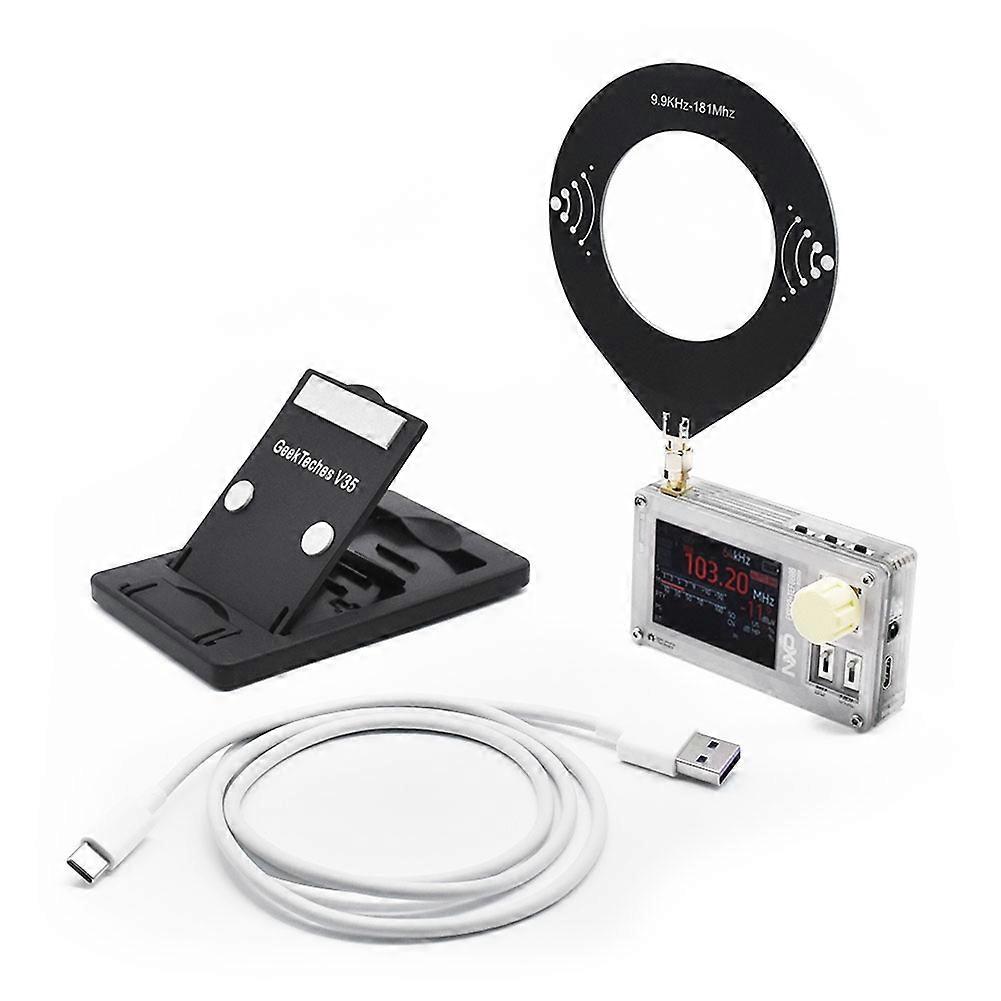 Tef6686 Dsp-radio Mit 2-zoll-ips-bildschirm, Esp32, Fm/lw/mw/sw-kurzwellenempfänger Und Ringantenne B
