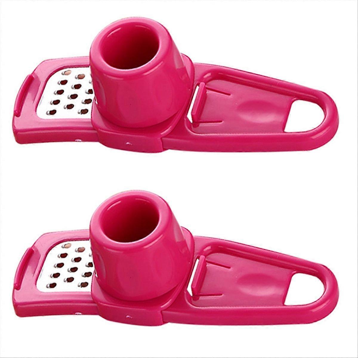 Manuelle Knoblauchpresse, Küchenutensilien, Rote Rose