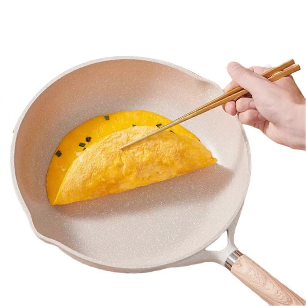 Antihaftbeschichtete Induktionspfanne Aus Robustem Aluminiumguss, Kompatibel Mit Allen Herdarten, Leicht Zu Reinigen Und Komfortabel.