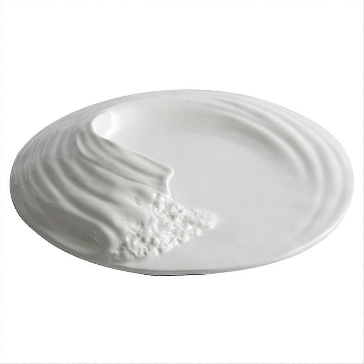 Hailang Stereoskopisches Keramik-essgeschirr-set, 25 Cm (10 Zoll) Kalte Teller.