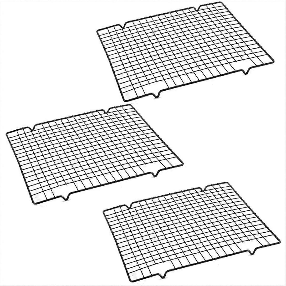 Quadratisches Kuchengitter Mit Antihaftbeschichtung, 28 X 25,5 X 1,5 Cm