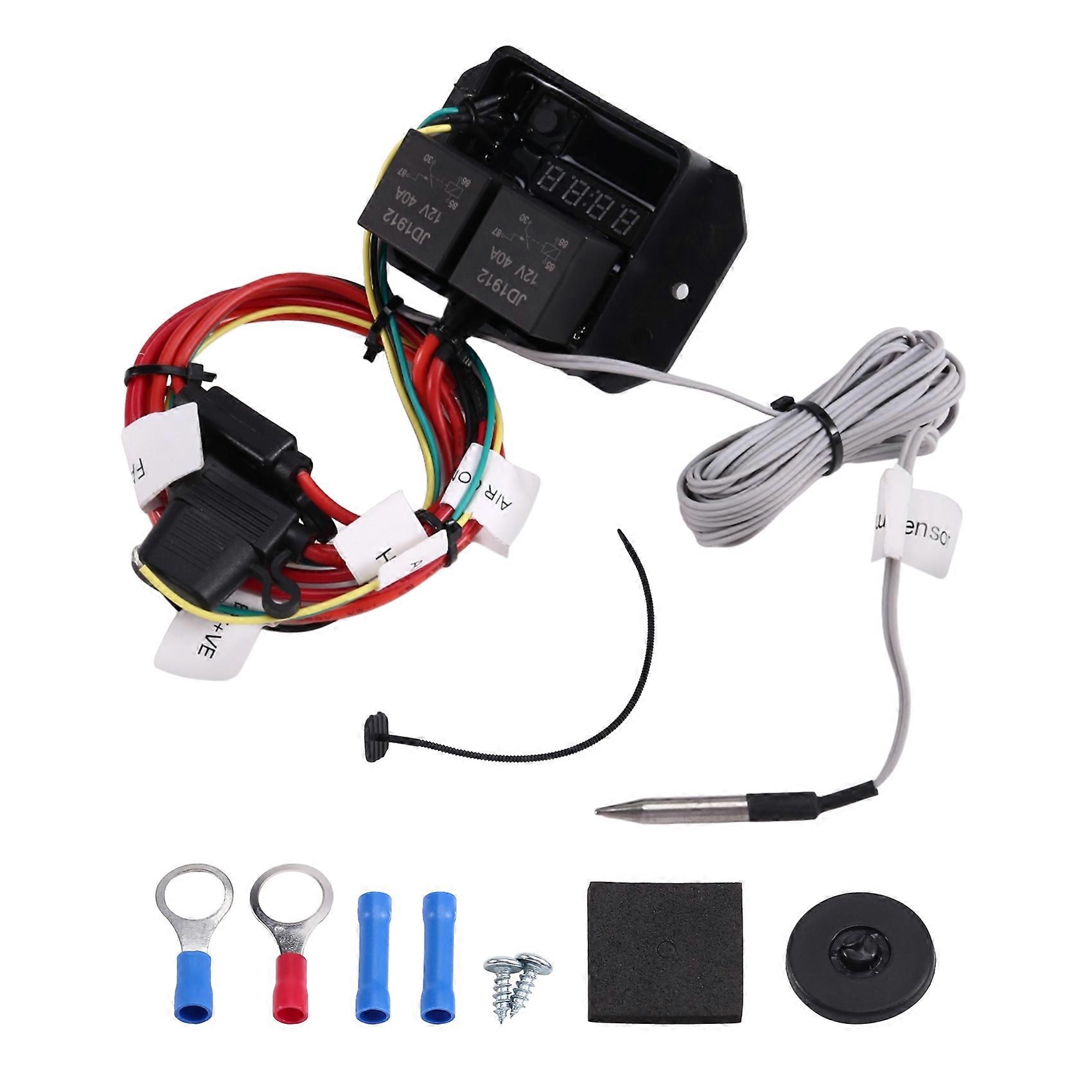 Einstellbarer Digitaler Thermostat Dc-0444 12v Für Kühlerlüfter