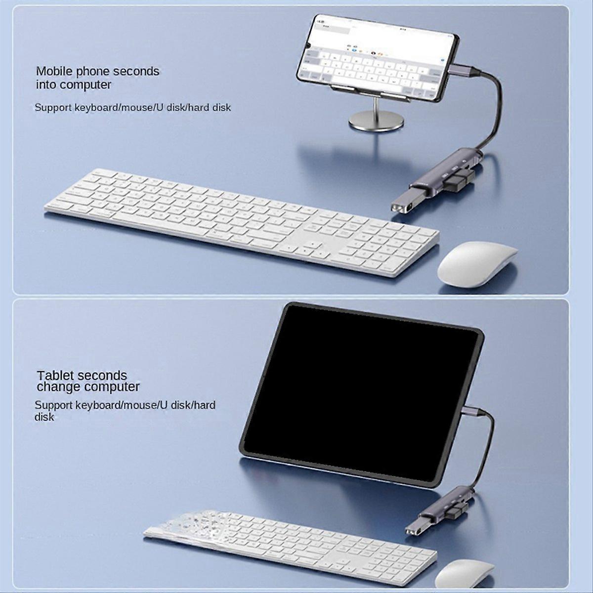 Usb-c-auf-usb-3.0- Und Usb-2.0-pd-adapter-dockingstation Für Computer A