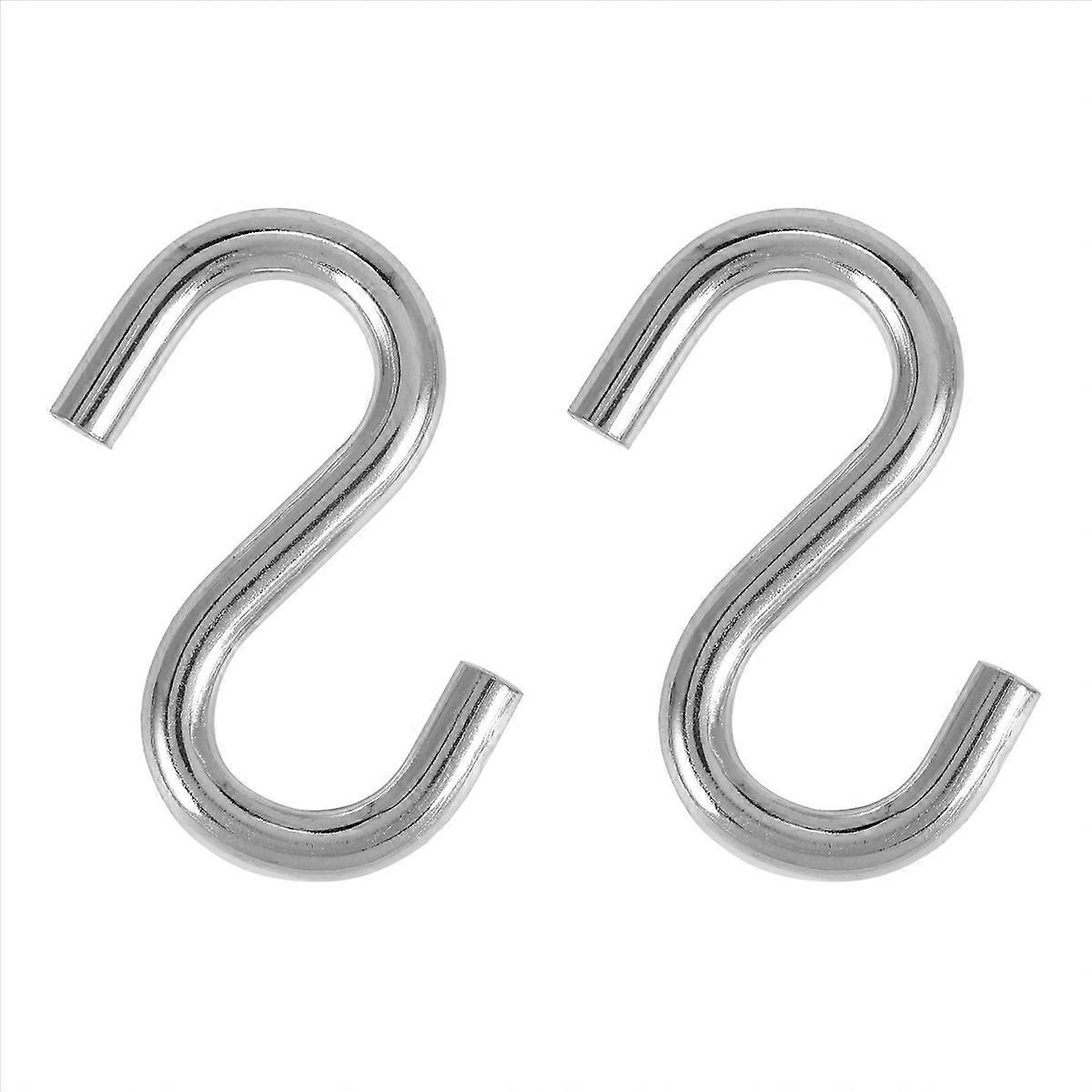Set Mit 2 Stabilen S-förmigen Haken, 7,6 Cm Lang