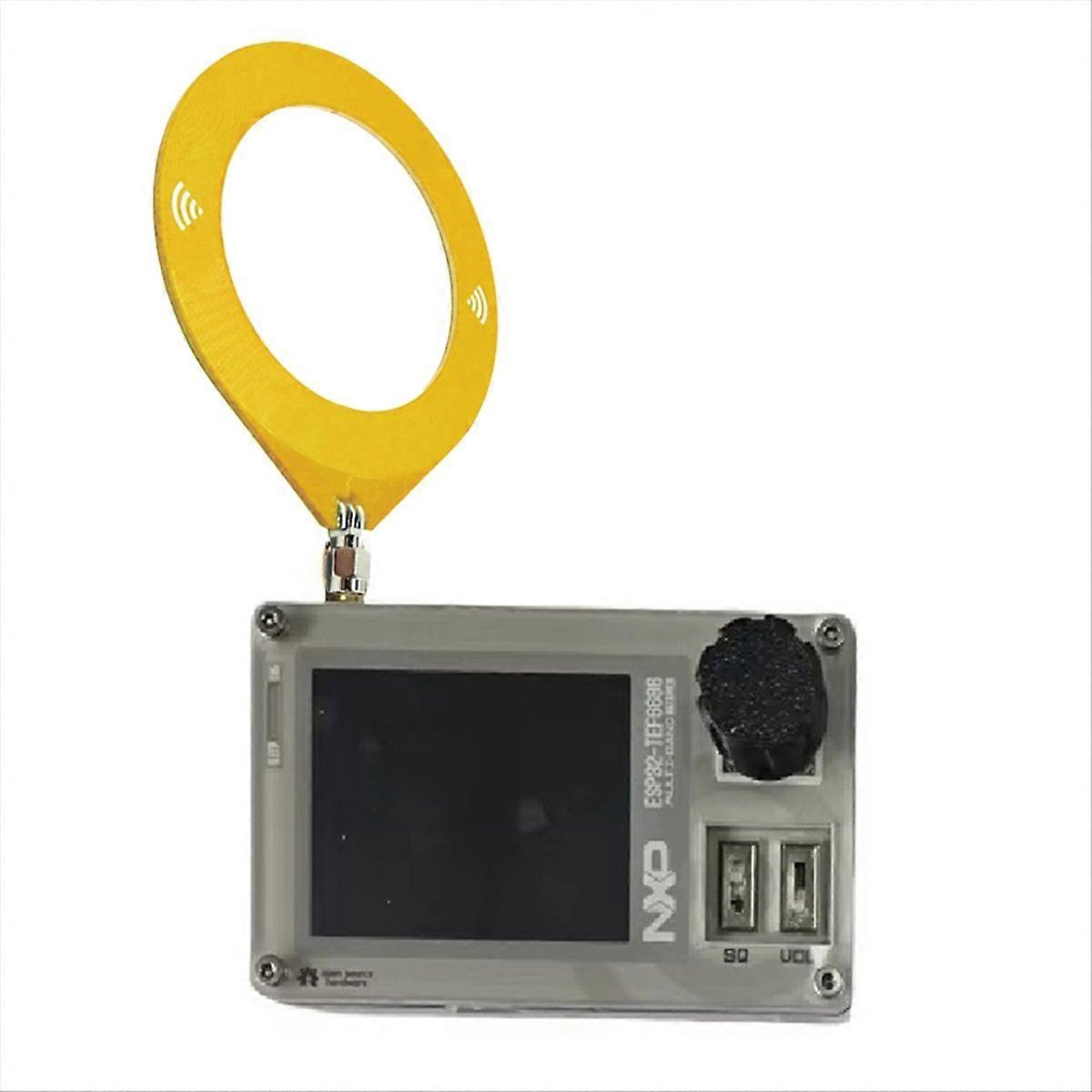 Mini-radio Tef6686 Esp32, Allbandempfänger Mit 2-zoll-ips-bildschirm, Fm/lw/mw/sw-bändern Und Antenne.