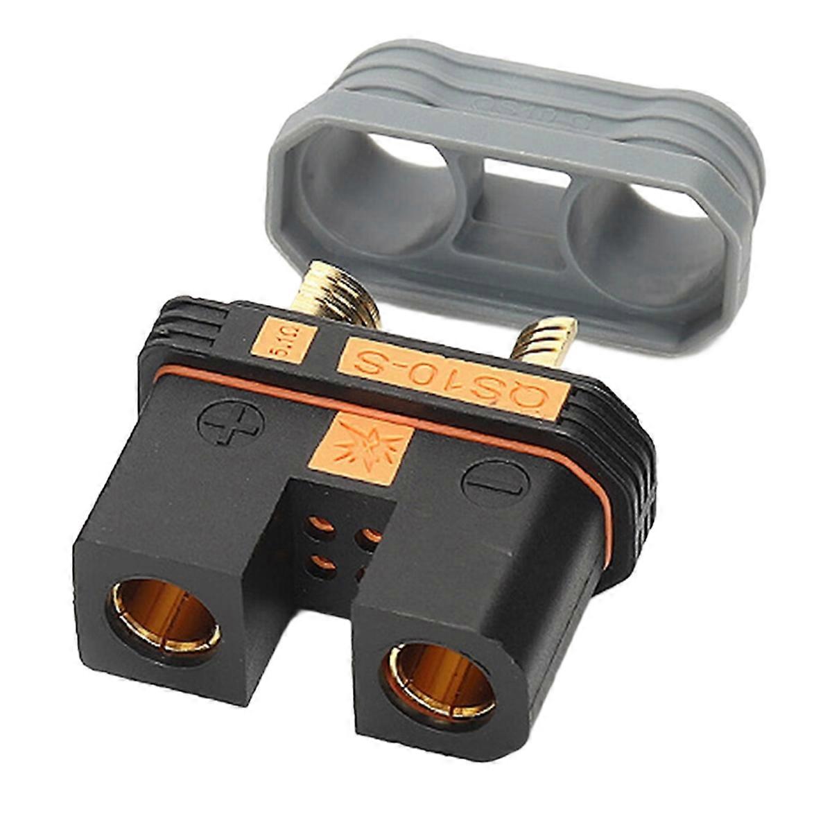 Qs10 240a Lithium-netzteil-ladeanschluss Für Drohnen, 750v, Lötbar, Für Automobilanwendungen, 4-10 Awg Querschnitt, Flammhemmend, Weiblich.