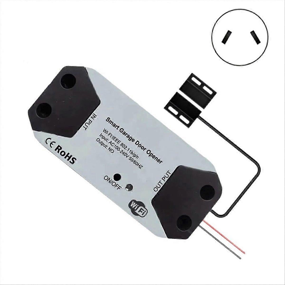 Intelligenter Garagentor-controller, Kompatibel Mit Hausautomationssystemen Wie Tuya Und Anderen, Sprachsteuerung Und Bedienung Über Eine App, Australischer Stecker.