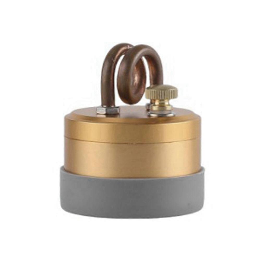 Mini-tragbarer Outdoor-spirituskocher, Gehäuse Aus Massivem Gold