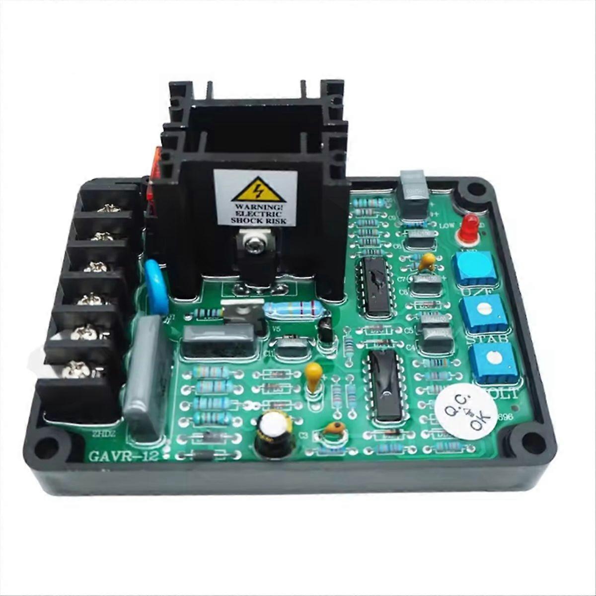 Gavr-12a Avr Universal-bürstenlosgenerator Automatischer Spannungsregler Stabilisator Steuermodul Upgrade-werkzeuge