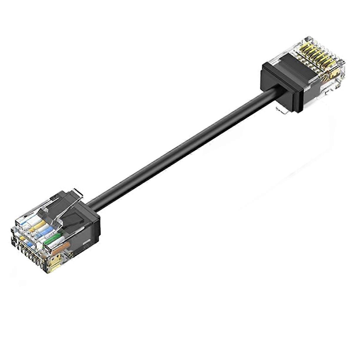 Packung Mit 24 Dünnen Utp Rj45 Cat6/cat6a 10 Gbit/s Cat 6 Netzwerkkabeln Für Patchpanels Und Switches, Flexibel