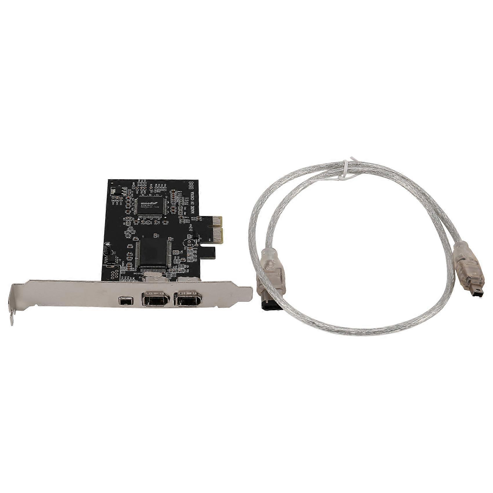 Firewire 1394-karte, Pcie 3-ports 1394a Pci Express Vers Ieee Extern