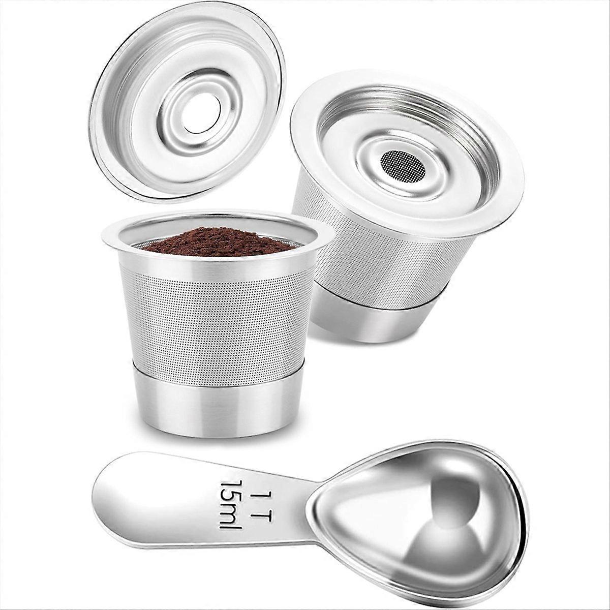 Wiederverwendbare Kaffeekapseln Und -pads Für Die Kaffeemaschinen Pb051 Und Cfp101/pb041 – Kaffeefilter Aus Edelstahl