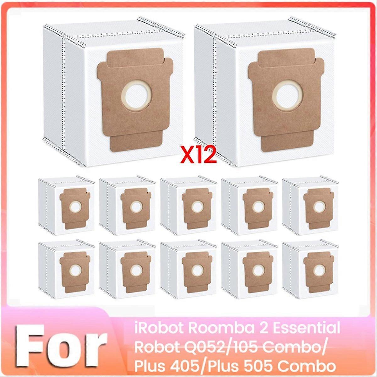 Packung Mit 12 Staubbeuteln Für Essential Robot Q052/105 Combo/plus 405/plus 505 Combo Staubsauger
