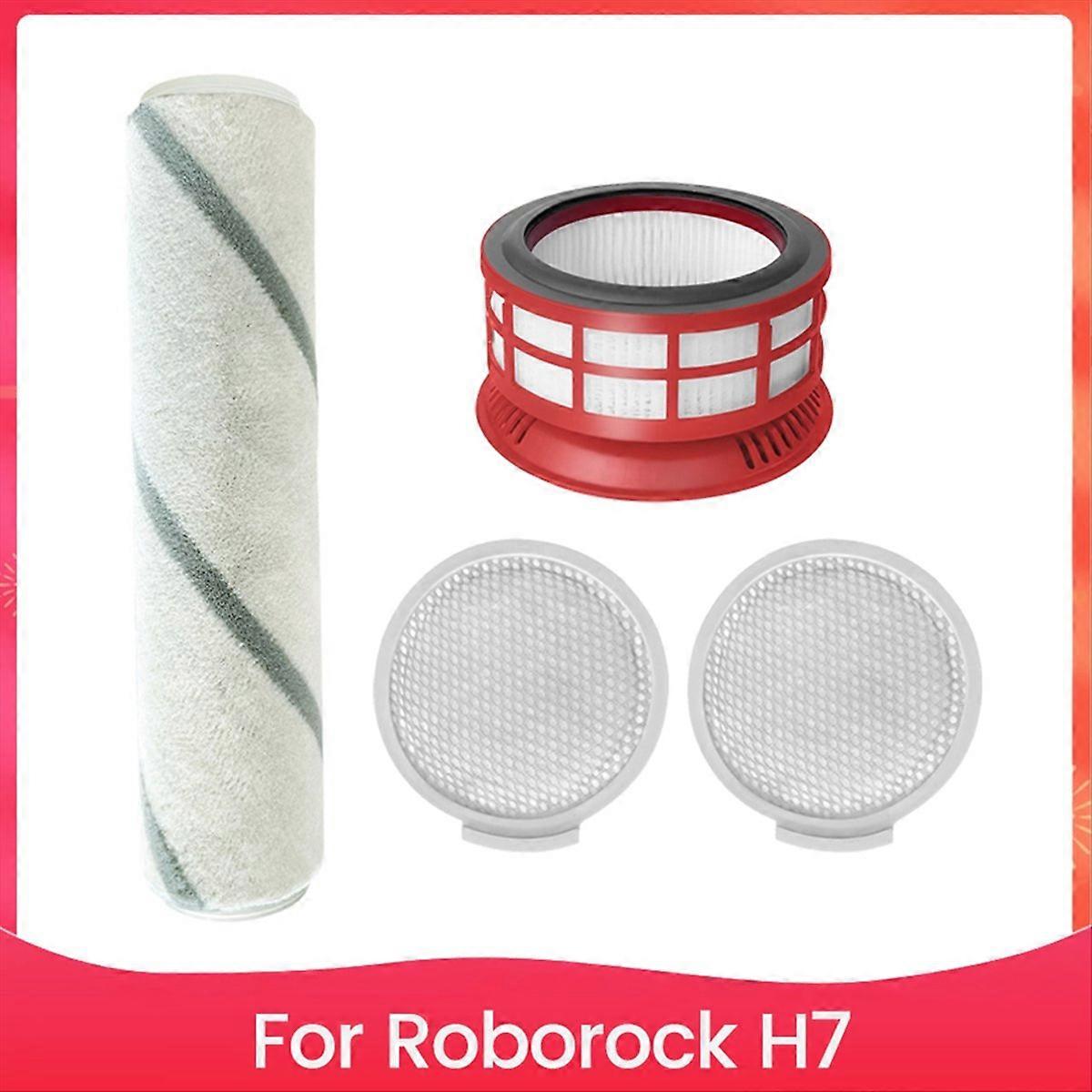 Staubsaugerzubehör: Rotationsbürste Und Filter Für Die H7-rotationsbürste Mit Verbesserter Reinigungsleistung, Stützfilter