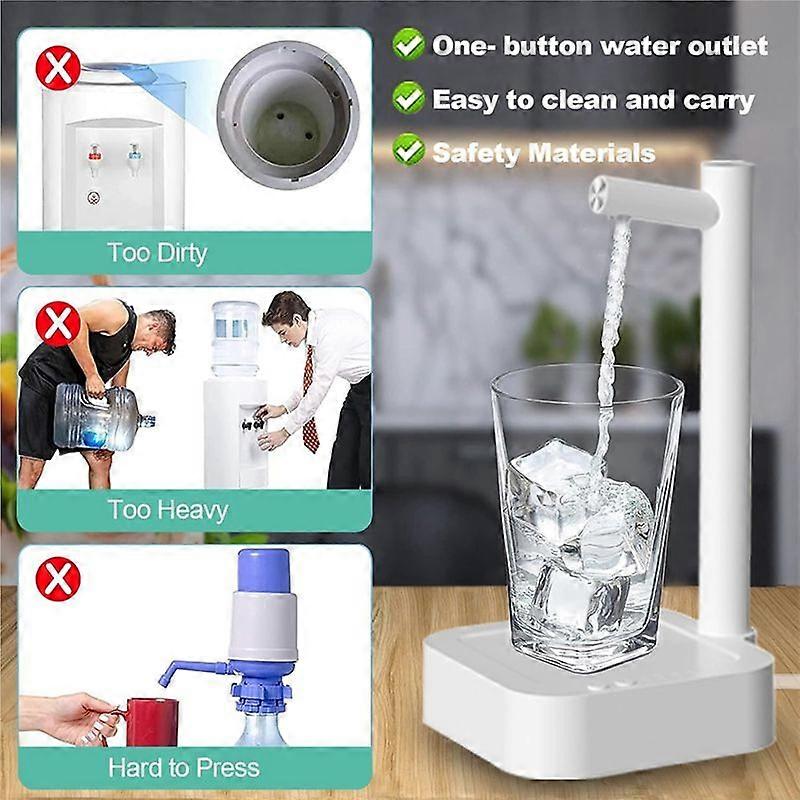 6-stufiger Wasserspender Für 5-gallonen-wasserspender Und Universalflaschen - B