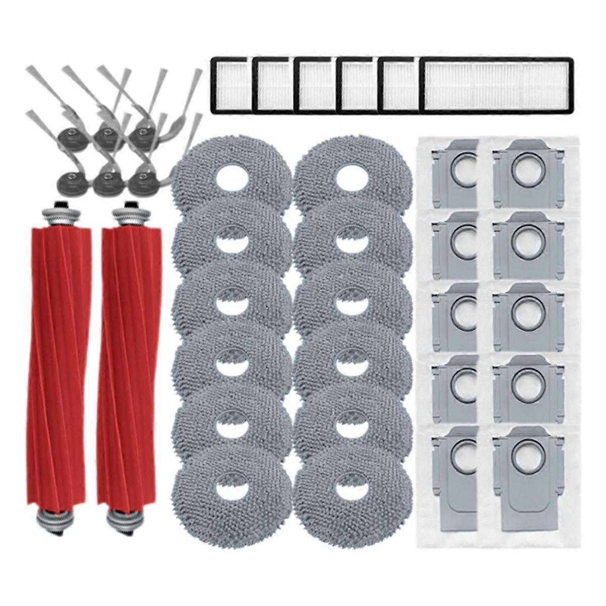 Set Mit 36 Bürsten, Hepa-filtern, Staubbeuteln Und Reinigungstüchern Für Staubsauger Der Modelle 35a/35s/qr 798/qr 598 – Ersatzteile