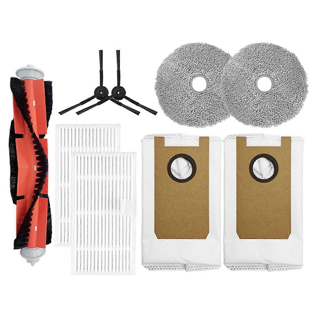 Ersatzteile Für Die Staubsauger U200/u200 Pro/2 Plus/u250: Bürste, Hepa-filter, Tuch Und Staubbeutel.