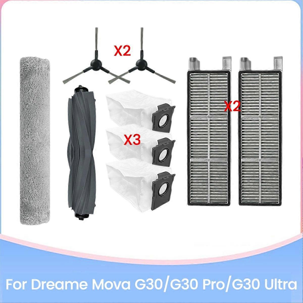 Ersatzteile Für Die Staubsauger G30/g30 Pro/g30 Ultra: Bürste, Hepa-filter, Staubbeutel, Chenille-reinigungstuch