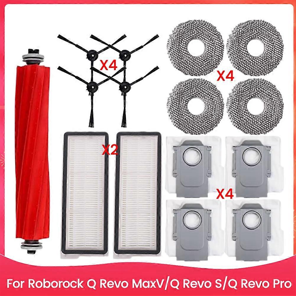 Ersatzteile Für Q Maxv/qs/q Pro: Hauptbürste, Staubbeutel, Hepa-filter, Reinigungstücher B