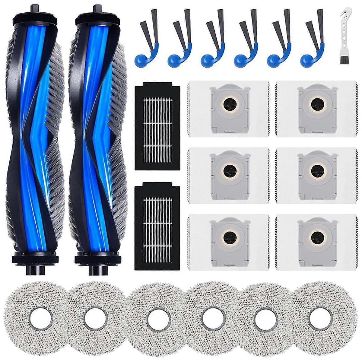 Ersatzteile Für Die Staubsauger T30c Omni / T30c Pro Omni: Bürste, Filter, Staubbeutel Und Reinigungstuch.