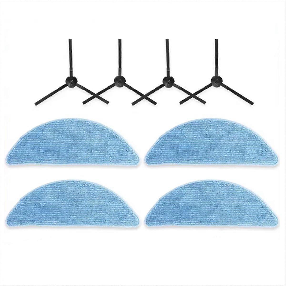 8-teiliges Set Für Staubsauger Der Modelle G9 / G9 Pro / V9 / V9 Pro / A12 Pro: Seitenbürste Und Reinigungstuch.