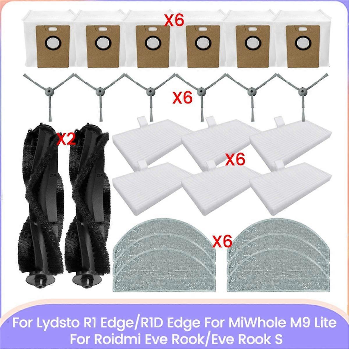 Hepa-filter Für Bürste, Tuch Und Ersatzteile Für R1 Edge/r1d Edge, Miwhole M9 Lite Und Eve/eve S