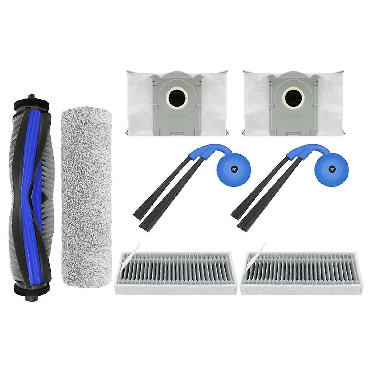 8-teiliges Set Für X9 Pro Omni/x9 Pro Staubsauger: Ersatzteile Für Bürste, Hepa-filter, Tuch Und Staubbeutel.