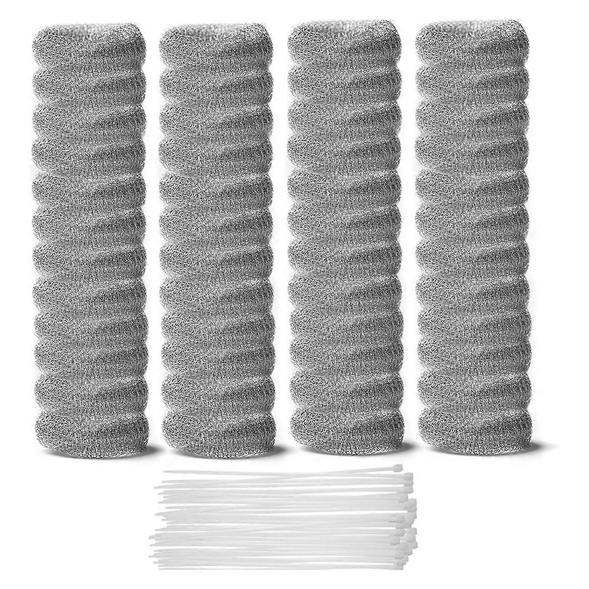 Packung Mit 24 Waschmaschinen-flusenfiltern Und 24 Nylon-kabelbindern.