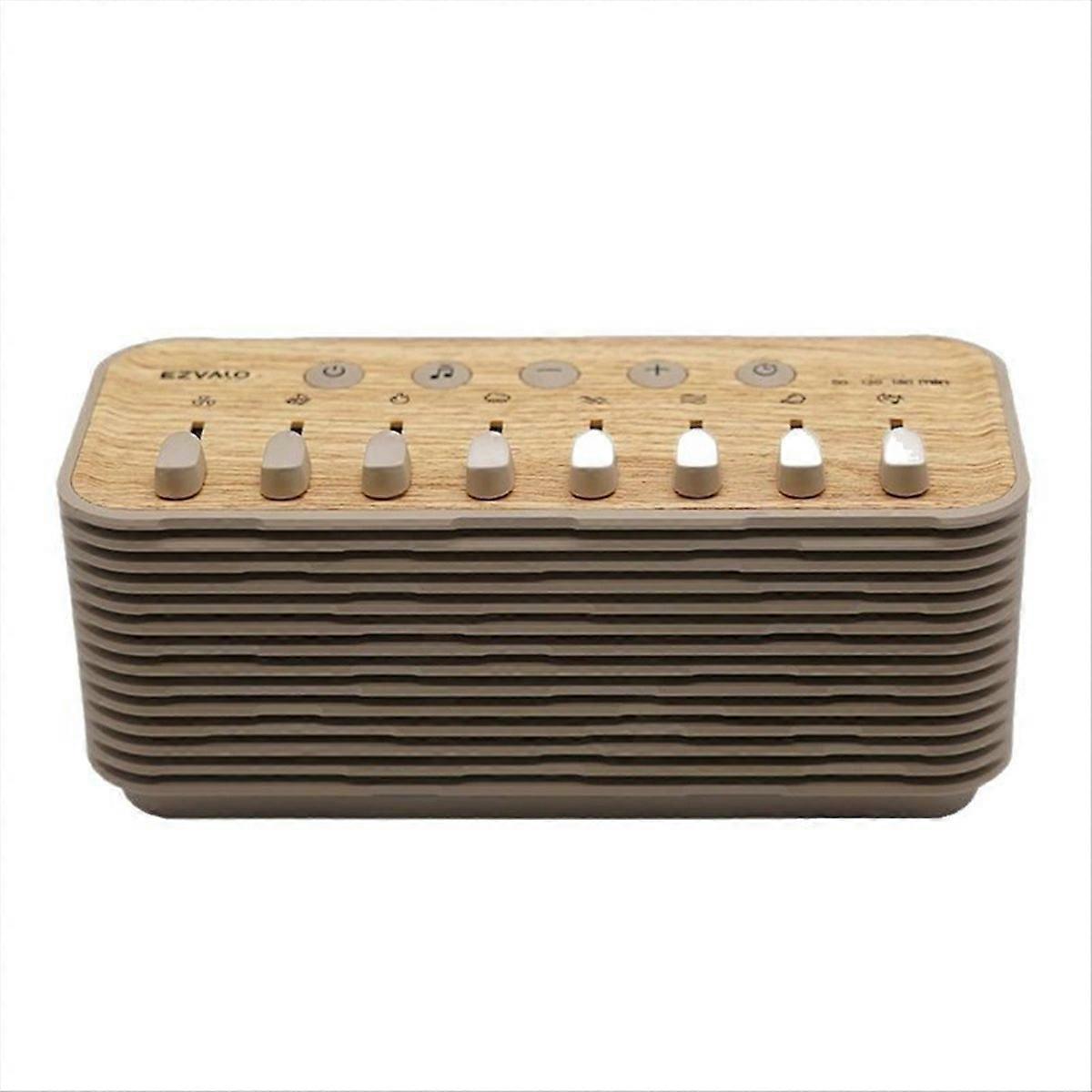 Weißrauschgerät Zum Einschlafen, Bluetooth-lautsprecher Mit 8 Mini-naturklanglautsprechern, Kabelloses Musikcenter Für Zuhause.