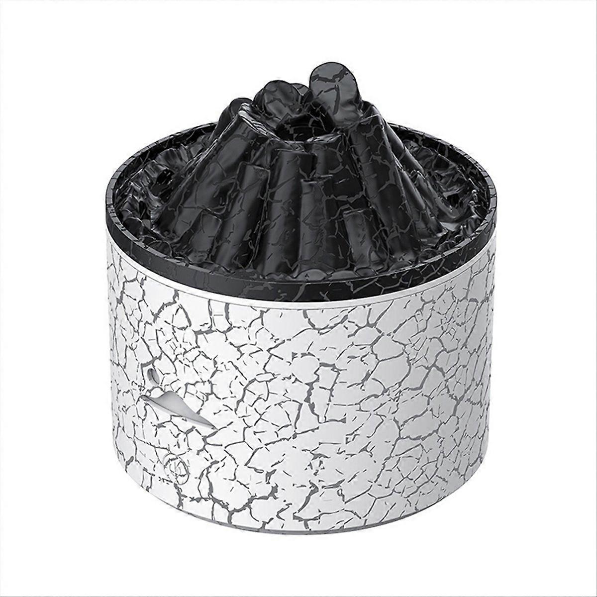 180-ml-diffusor Für Ätherische Öle, Vulkan-luftbefeuchter Mit Flammenaroma, Quallennebel, 7-farbiger Led-beleuchtung, Automatischer Abschaltung Für Zuhause Und Büro.