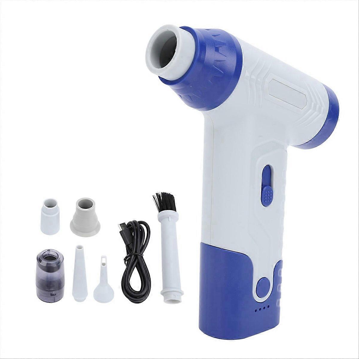 Mini-tragventilator Mit Variabler Geschwindigkeit, Wiederaufladbar, Weiß