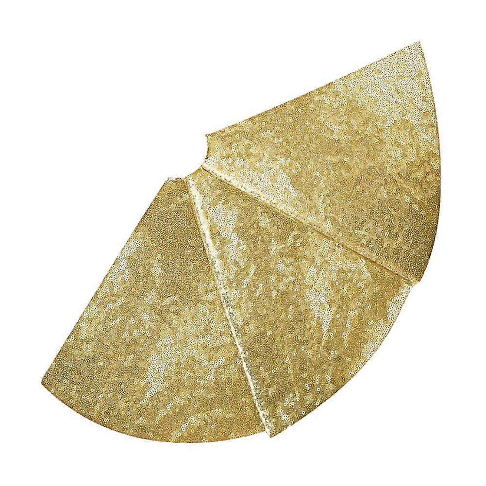 Kleiner Weihnachtsbaumrock, 91 Cm (36 Zoll), Mit Goldenen Pailletten