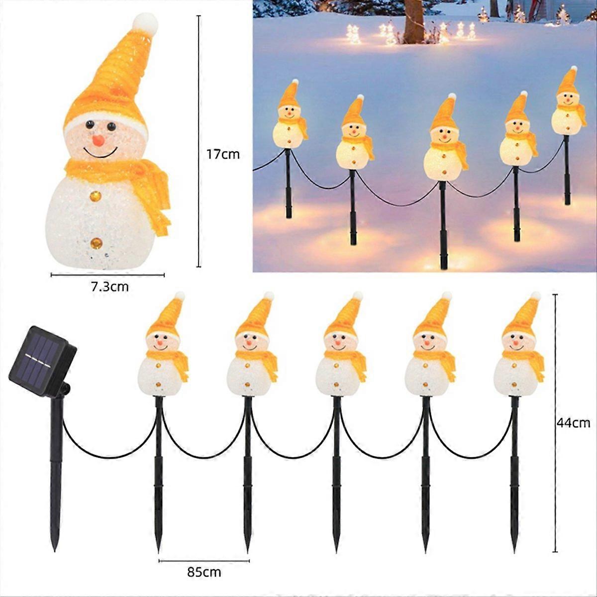 Solarbetriebene Gartenbeleuchtung Für Den Außenbereich - Weihnachtsschmuck F