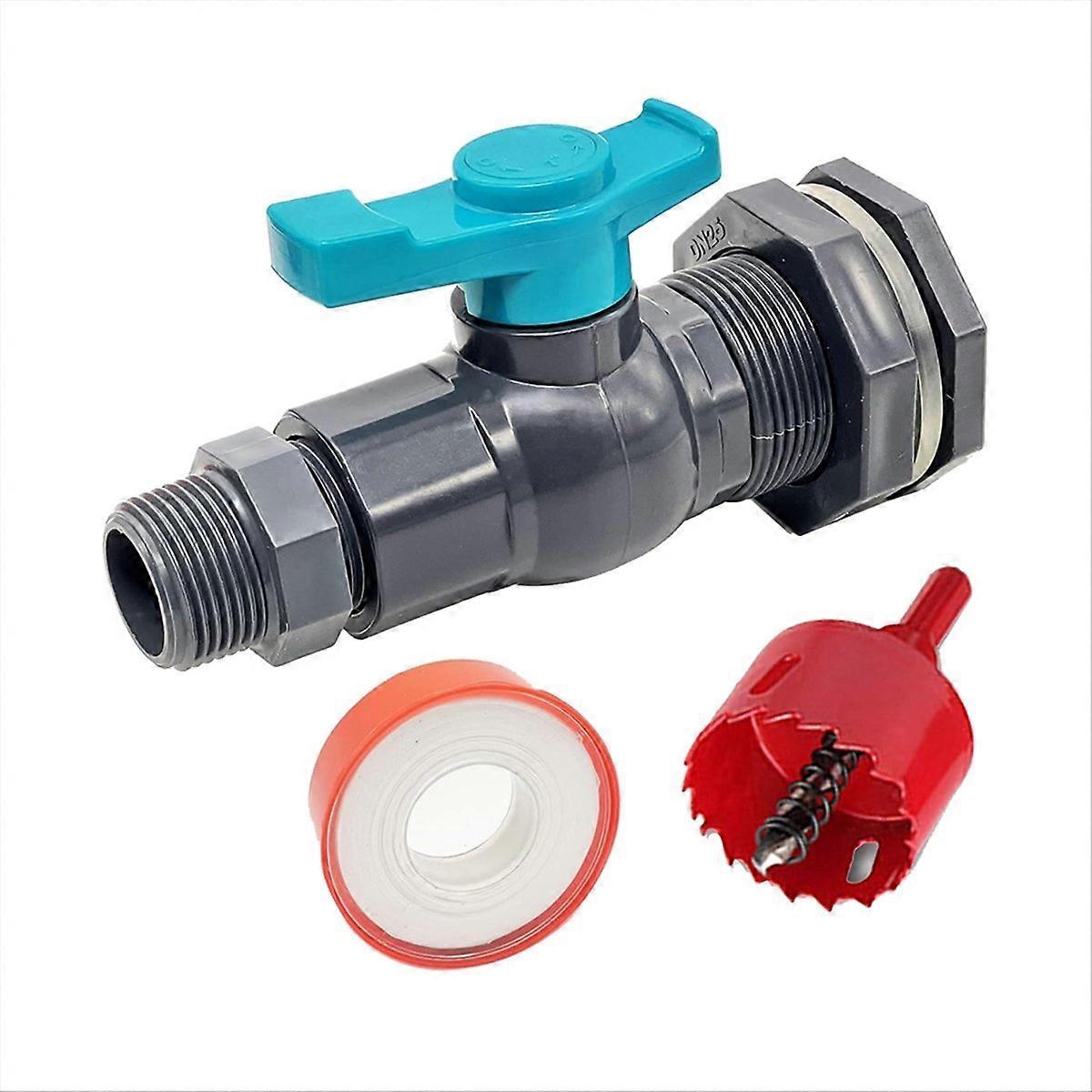 Regenwasseranschluss-set Mit Lochsäge Und Pvc-kabelverschraubung