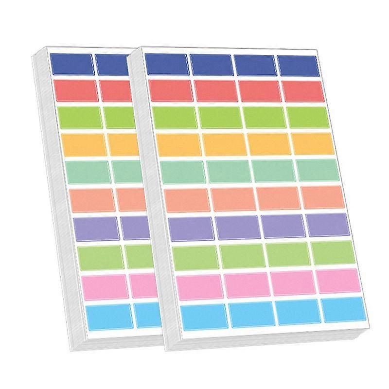 50 Blatt Papieraufkleber Für Kinder, Mit Dem Namen Des Kindes Auf Dem Stift