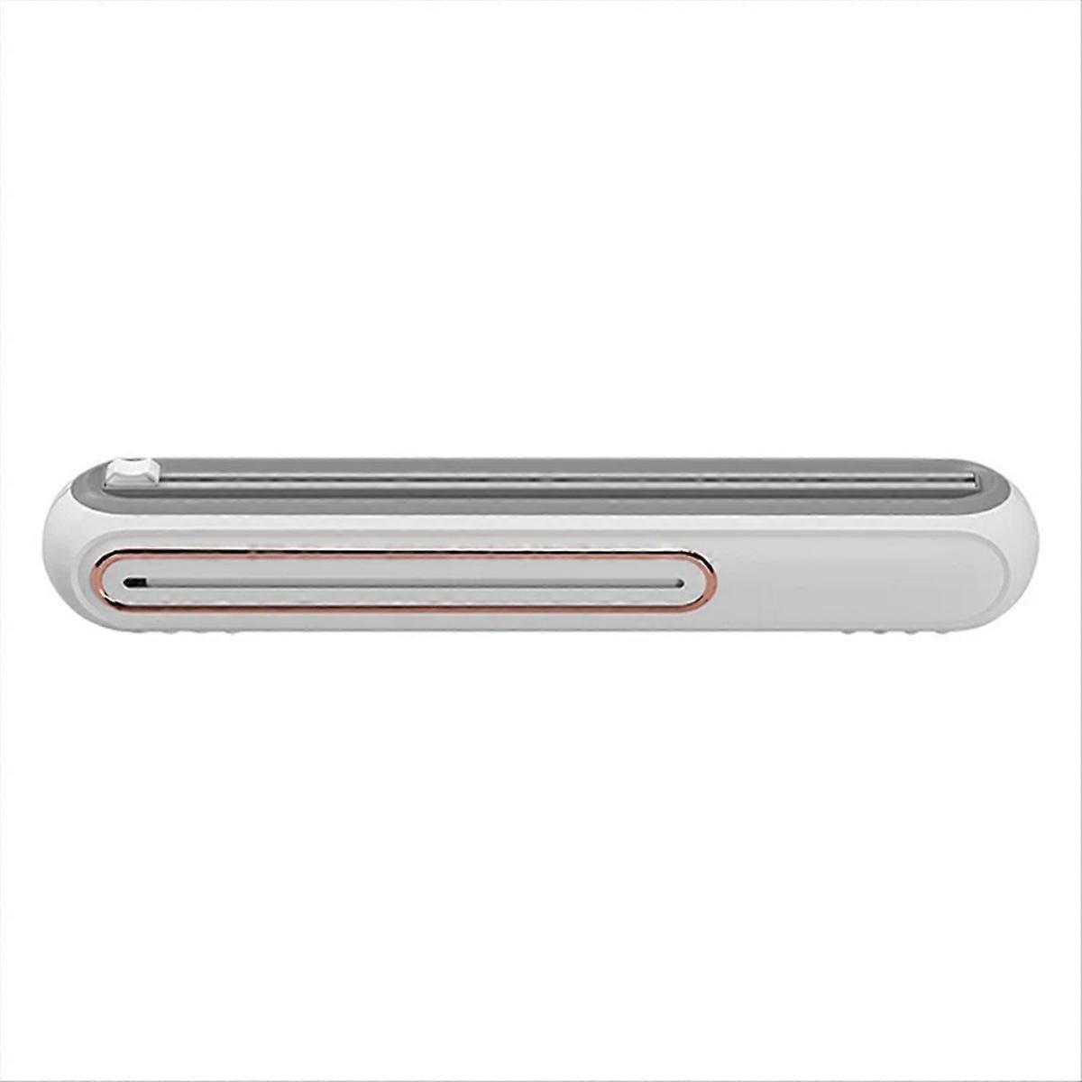 Lebensmittelfolienschneider, Magnetische, Wandmontierte Schneidebox Für Lebensmittelfolie, Weiß