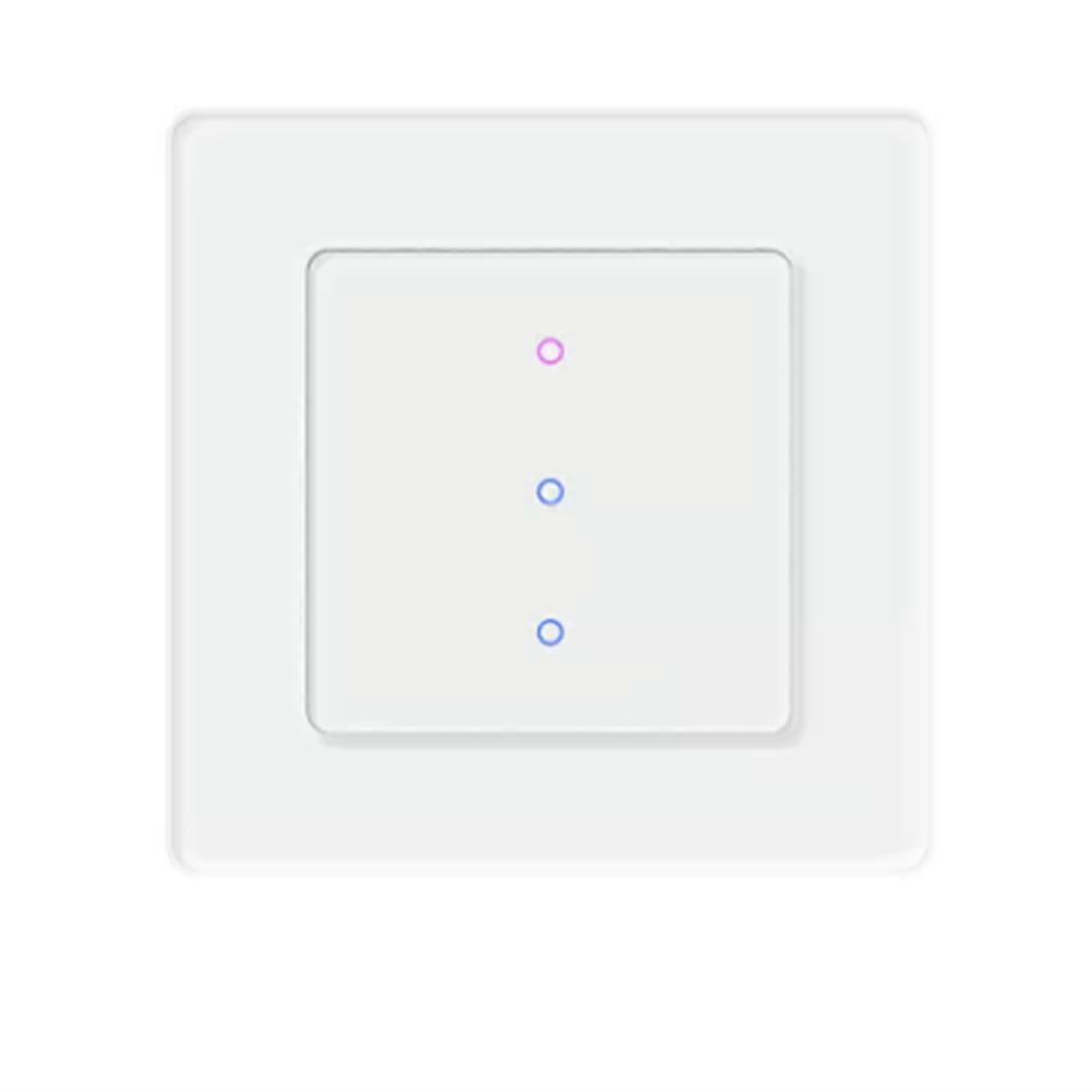 Tuya Wlan-smart-schalter Mit Fernbedienungs-app, Kompatibel Mit Alexa Und Google Home, Route 3-fach