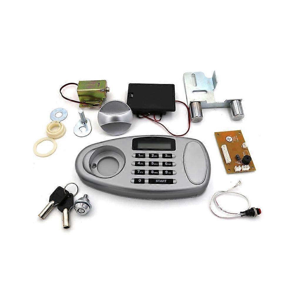 Elektronischer Zahlentresor, Aktenschrank, Knopf, Stahlschrank, Lcd-anzeige, Kontakttastatur B