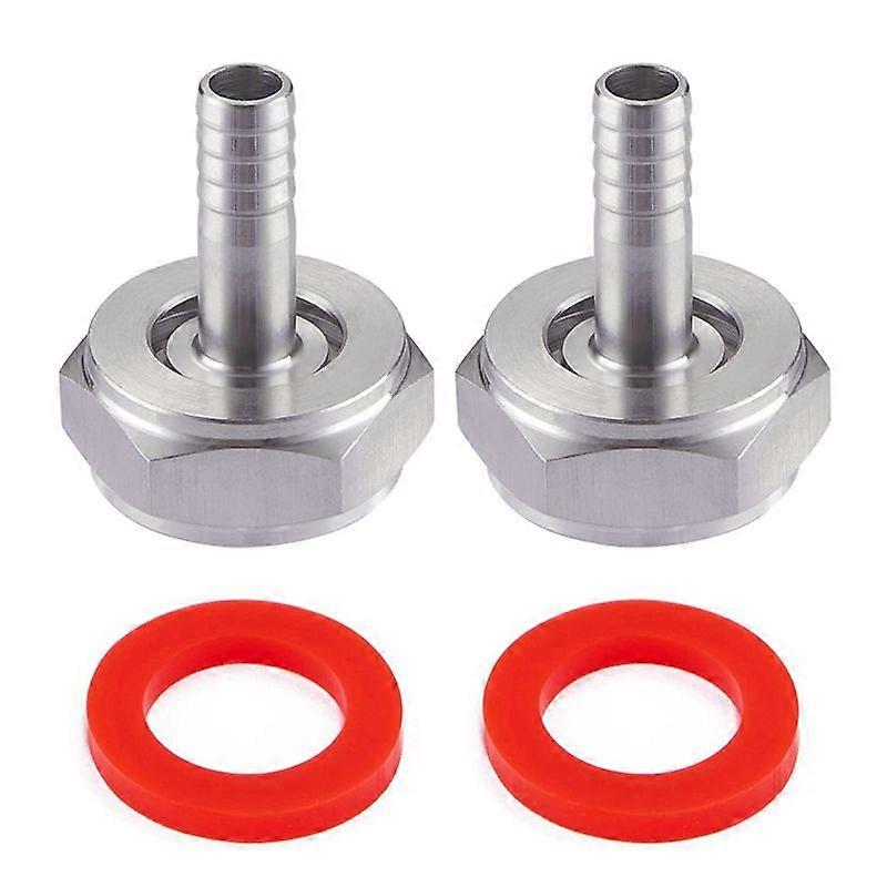 Edelstahl-bierleitungsanschluss-set (2er-set)