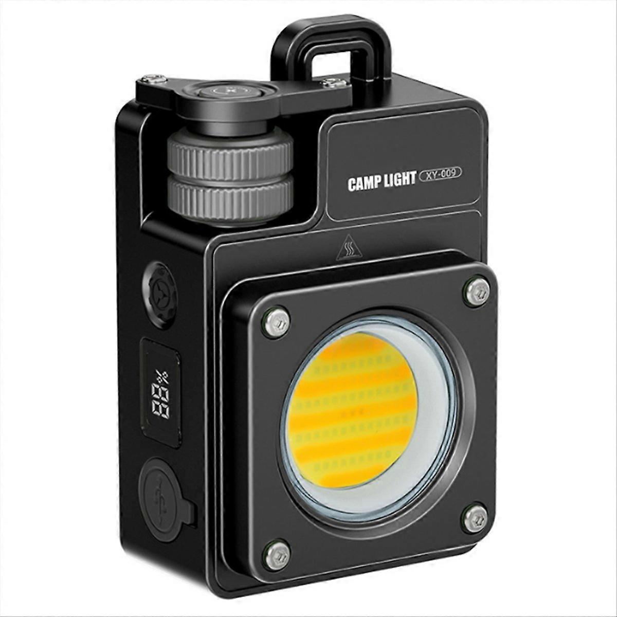 Schlüsselanhängerleuchte 120–3500 Lm, Multifunktionale Wiederaufladbare Taschenlampe, Magnetfuß, 3000-mah-akku, Arbeitsleuchte