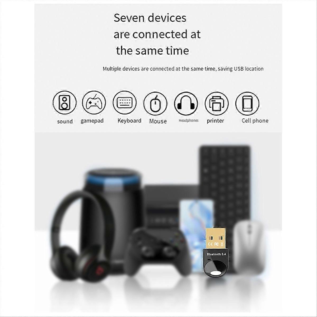 Kabelloser Bluetooth-adapter Für Pc, Bluetooth 5.4, Usb A